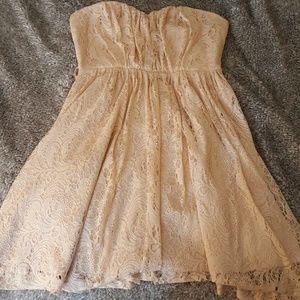 Sweetheart neckline dress